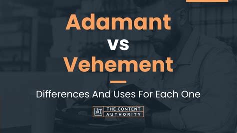 synonym for adamantly|vehemently vs adamantly.